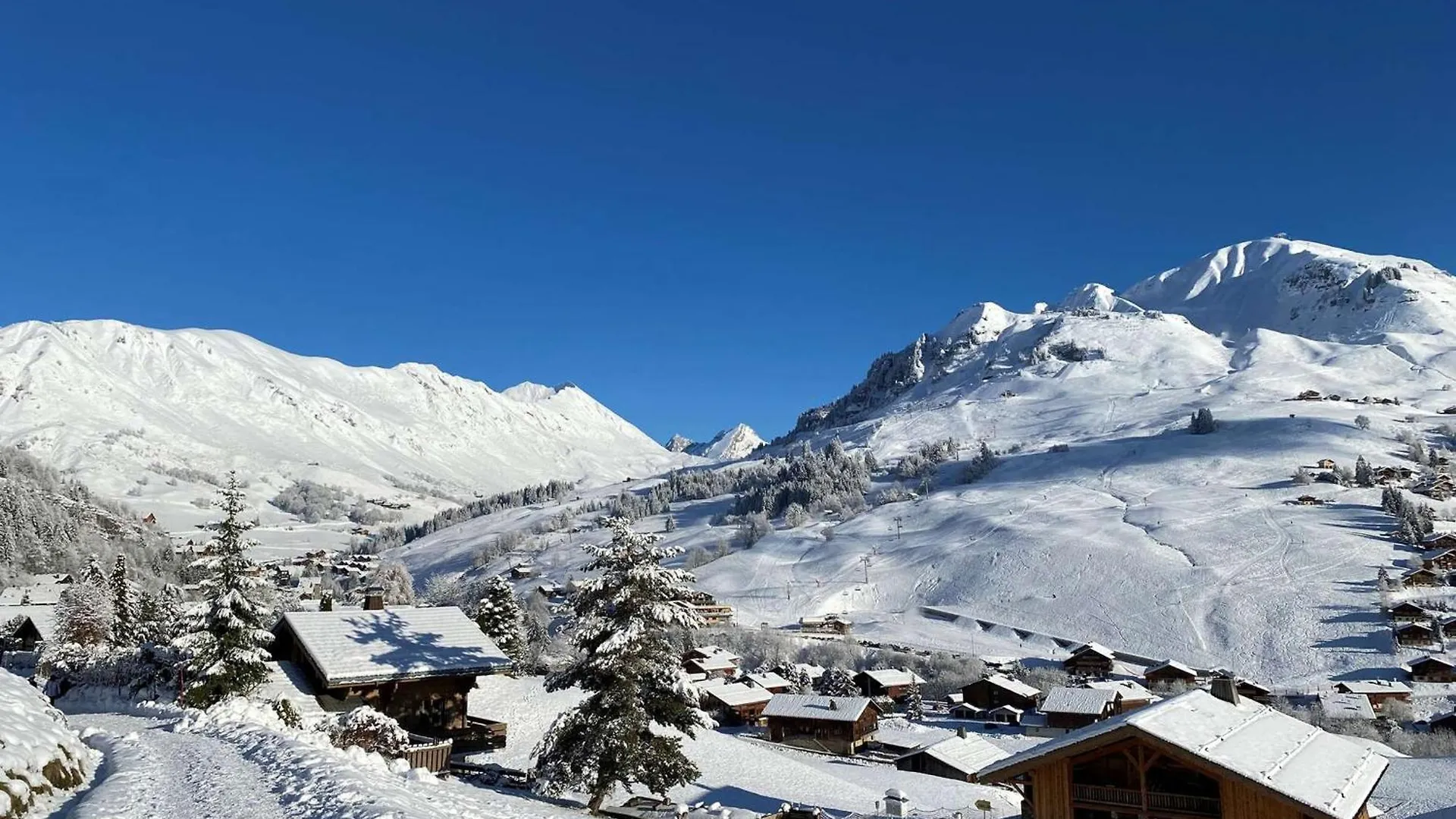 아파트 Studio Renove Avec Cabine Pour 4 Pers, Calme A Le Grand-Bornand - Fr-1-458-199